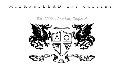 Milk & Lead Art Gallery Logo