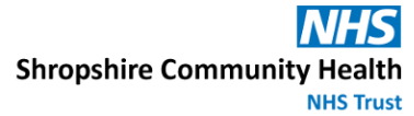 NHS Trust Shropshire Community Health Logo