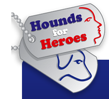 Hounds for Heroes Logo