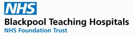 NHS Blackpool Teaching Hospitals Trust Logo