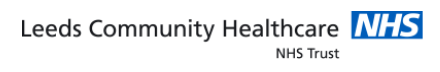 NHS Leeds Community Healthcare Trust Logo