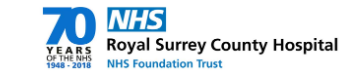 NHS Royal Surrey County Hospital Logo