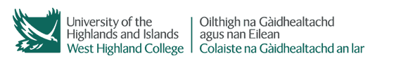 West Highland Collge Logo