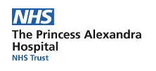 NHS The Princess Alexandra Hospital Trust Logo