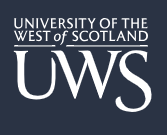 University of the west of Scotland Logo
