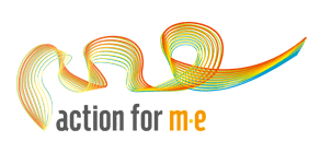Action for M E Logo