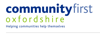 Community First Oxfordshire Logo