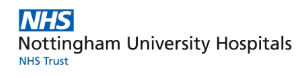 NHS Nottingham University Hospitals Logo