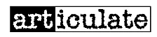 Articulate Logo