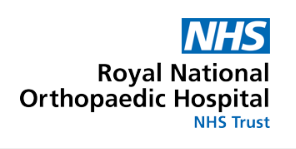 NHS Royal National Orthopaedic Hospital Trust Logo