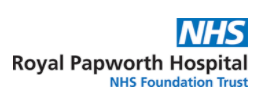 NHS Royal Papworth Hospital Trust Logo