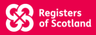 Registers of Scotland Logo