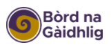 Bord na Gaidhlig Logo