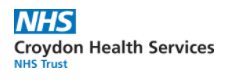 NHS Croydon Health Services Logo