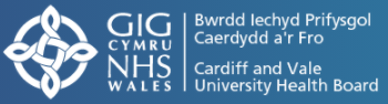 NHS Wales Cardiff & Vale Uni Health Board Logo